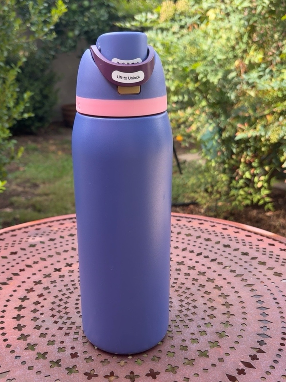 Owala FreeSip 40 oz Blue Jay Insulated Stainless Steel Water Bottle